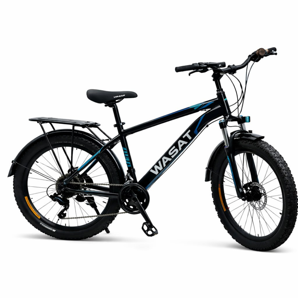 Велосипед WASAT для города и бездорожья с дисковыми тормозами